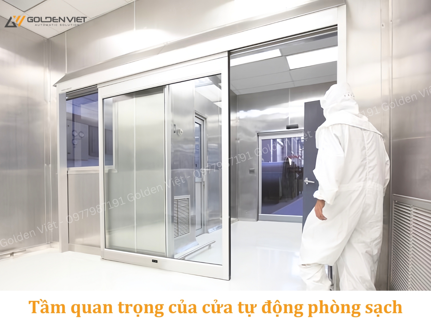 Tầm quan trọng của cửa tự động phòng sạch