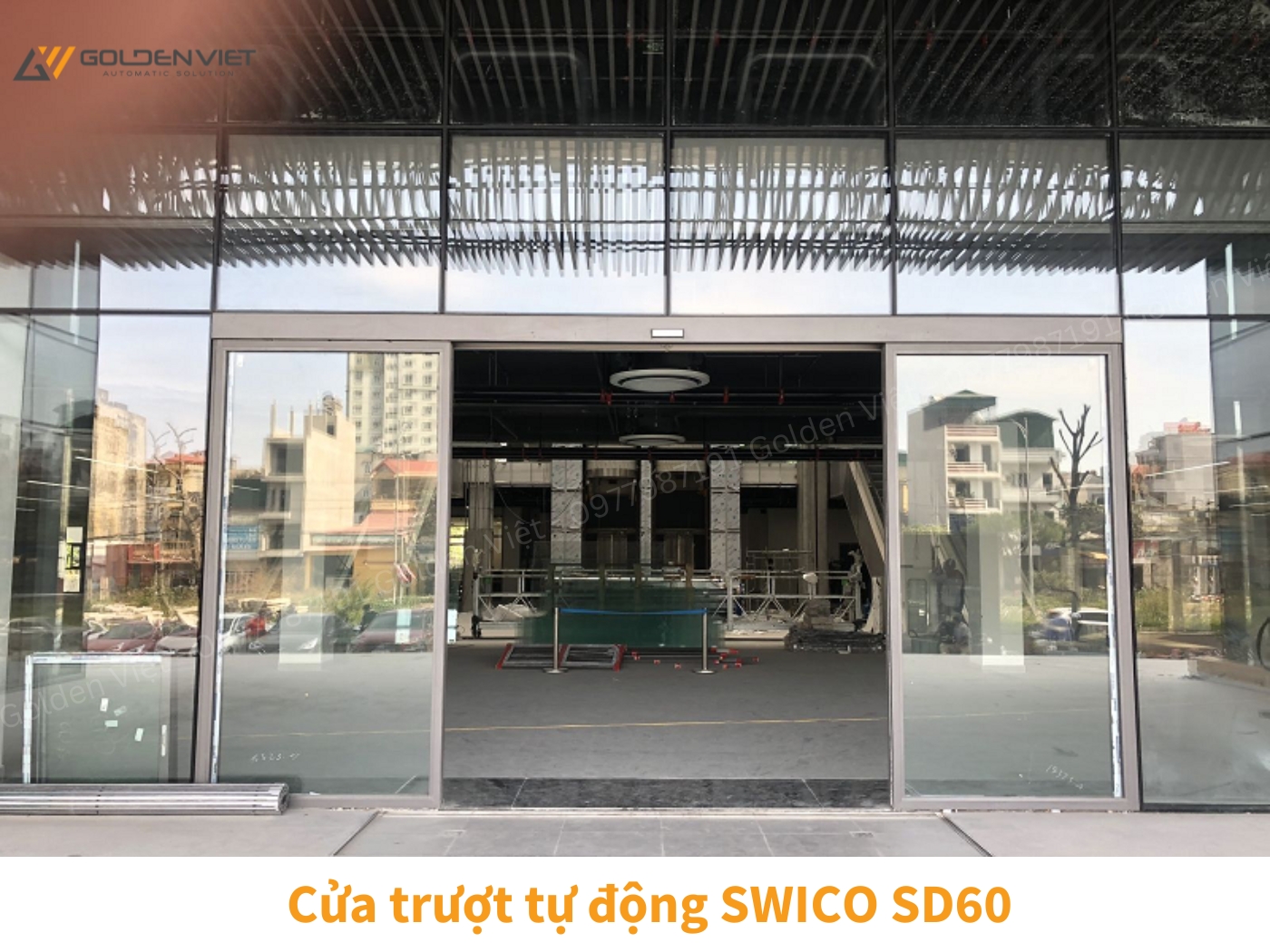 Cửa trượt tự động SWICO SD60