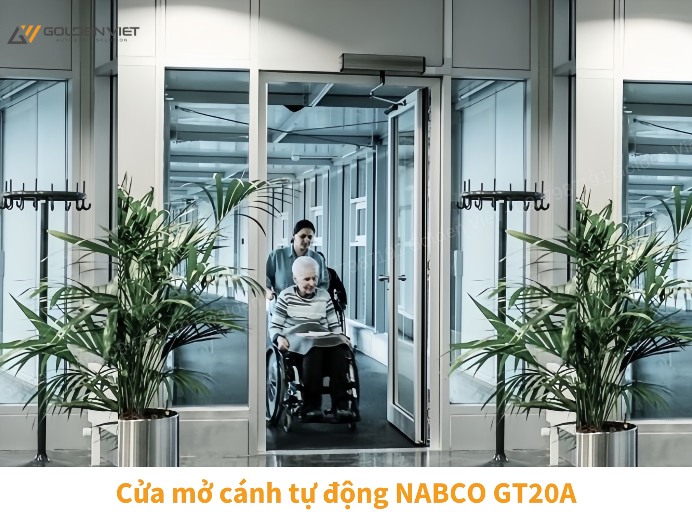 Cửa mở cánh tự động NABCO GT20A