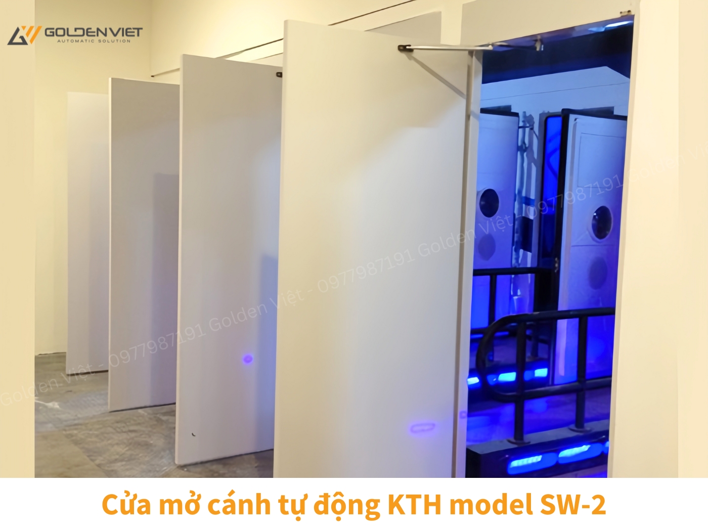 Cửa mở cánh tự động KTH model SW-2