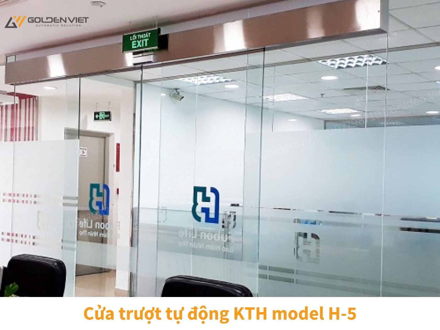 Cửa trượt tự động KTH Model H-5