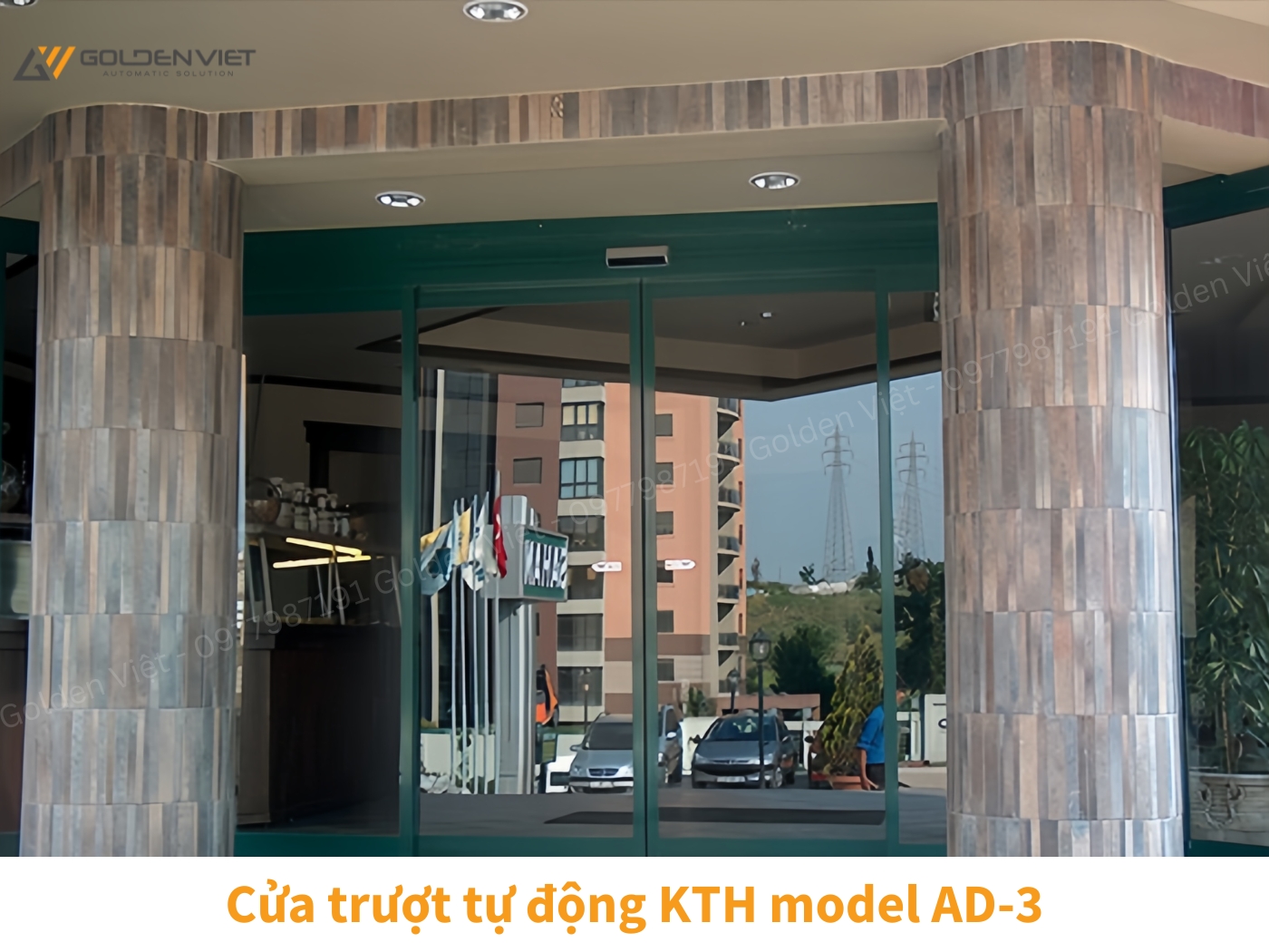 Cửa trượt tự động KTH Model AD-3