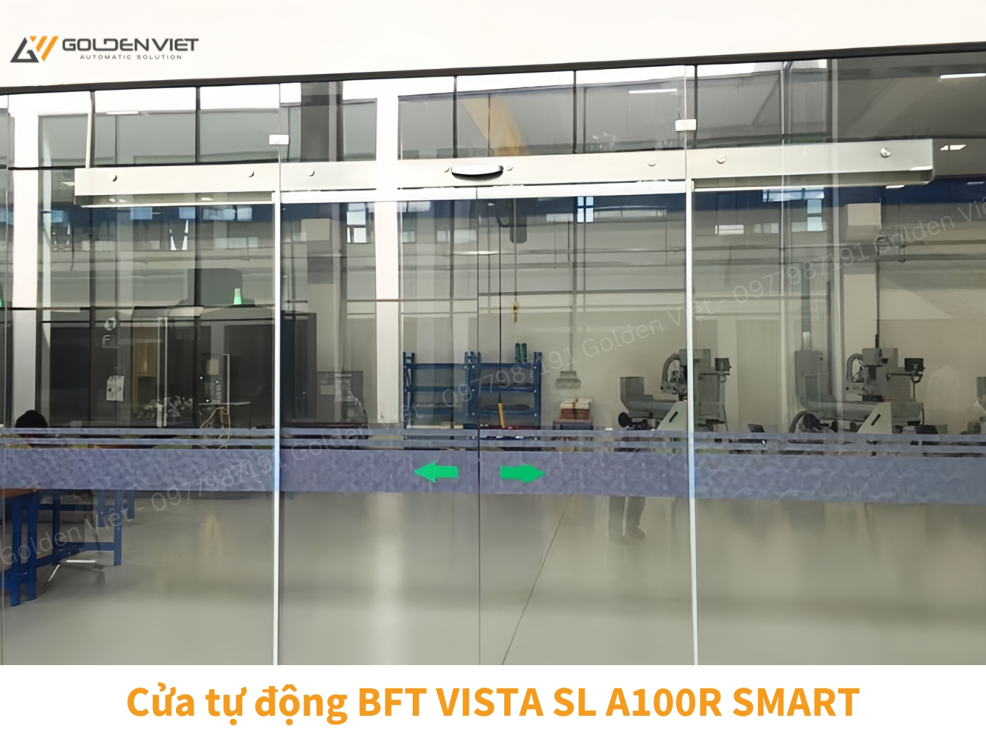 Cửa tự động BFT VISTA SL A100R Smart