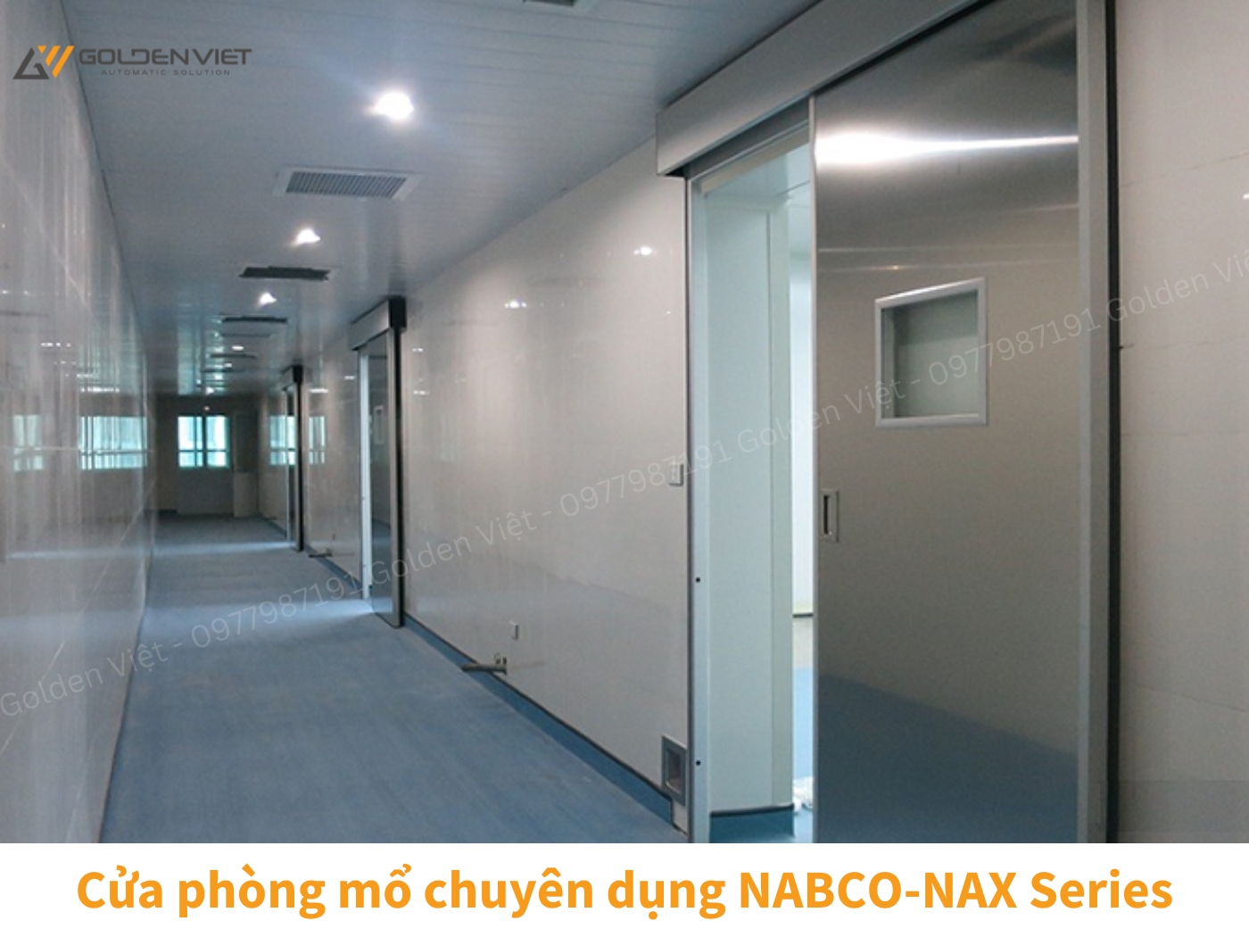 Cửa phòng mổ chuyên dụng NABCO - NAX Series