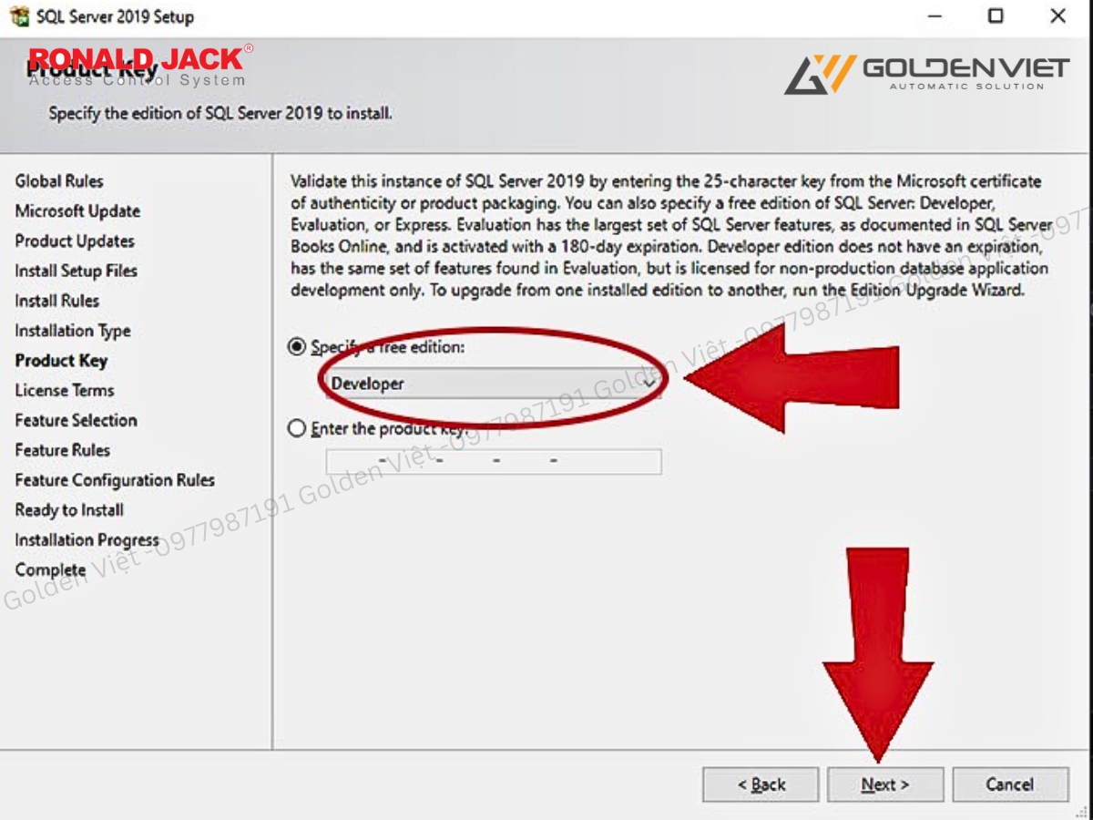 Cài đặt SQL Server