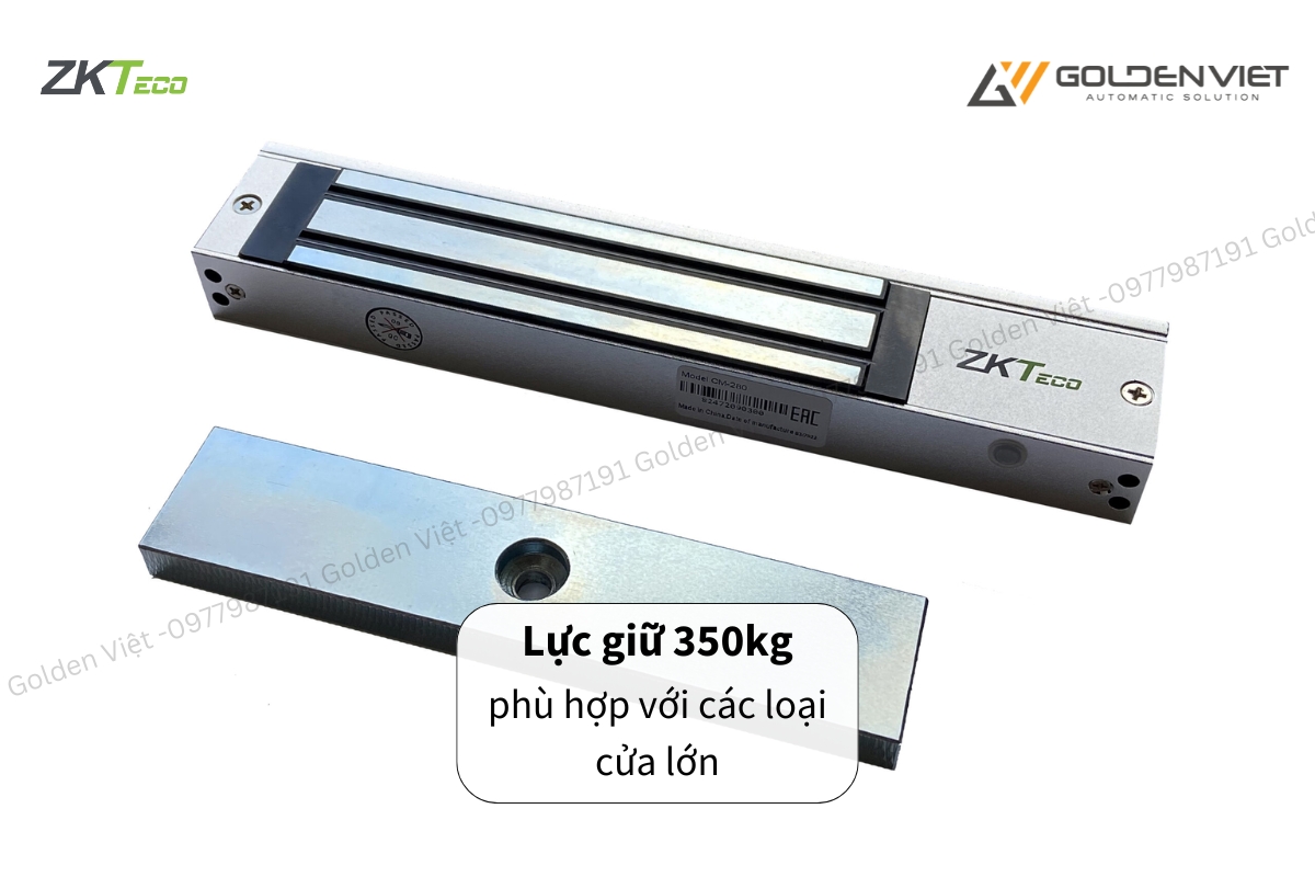 Khóa điện từ LM-3502 có lực giữ 350kg