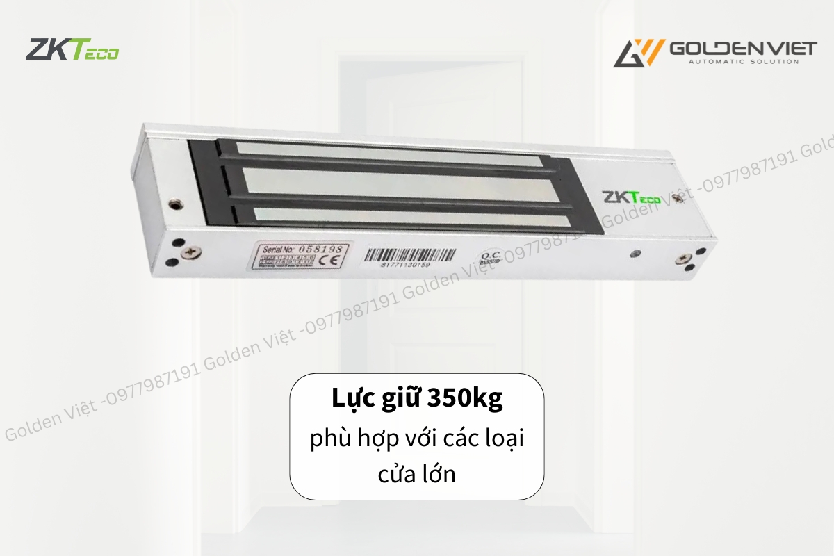 Khóa chốt điện từ LM-3505 có lực giữ 350kg