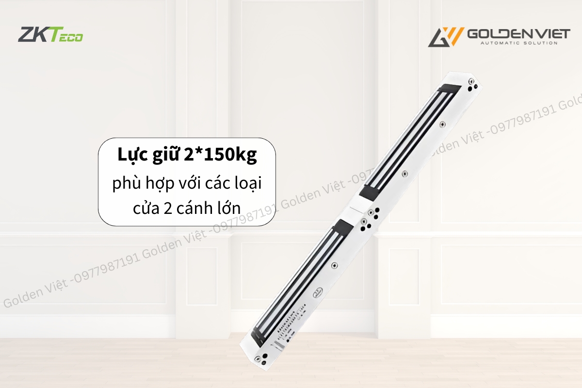 Khóa điện từ AL-180D có lực giữ lớn 2*150kg