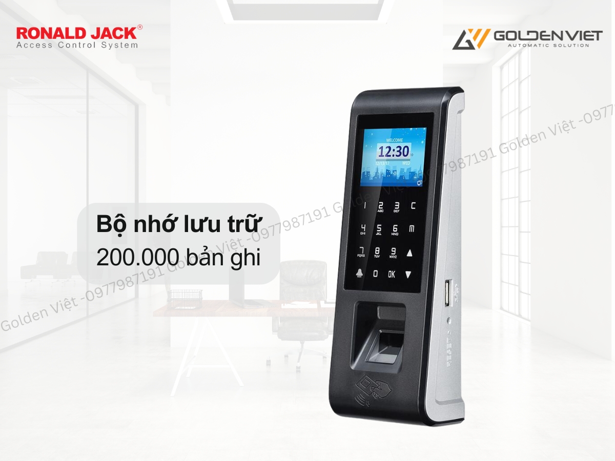 Máy chấm công Ronald Jack F31 có dung lượng bộ nhớ lớn