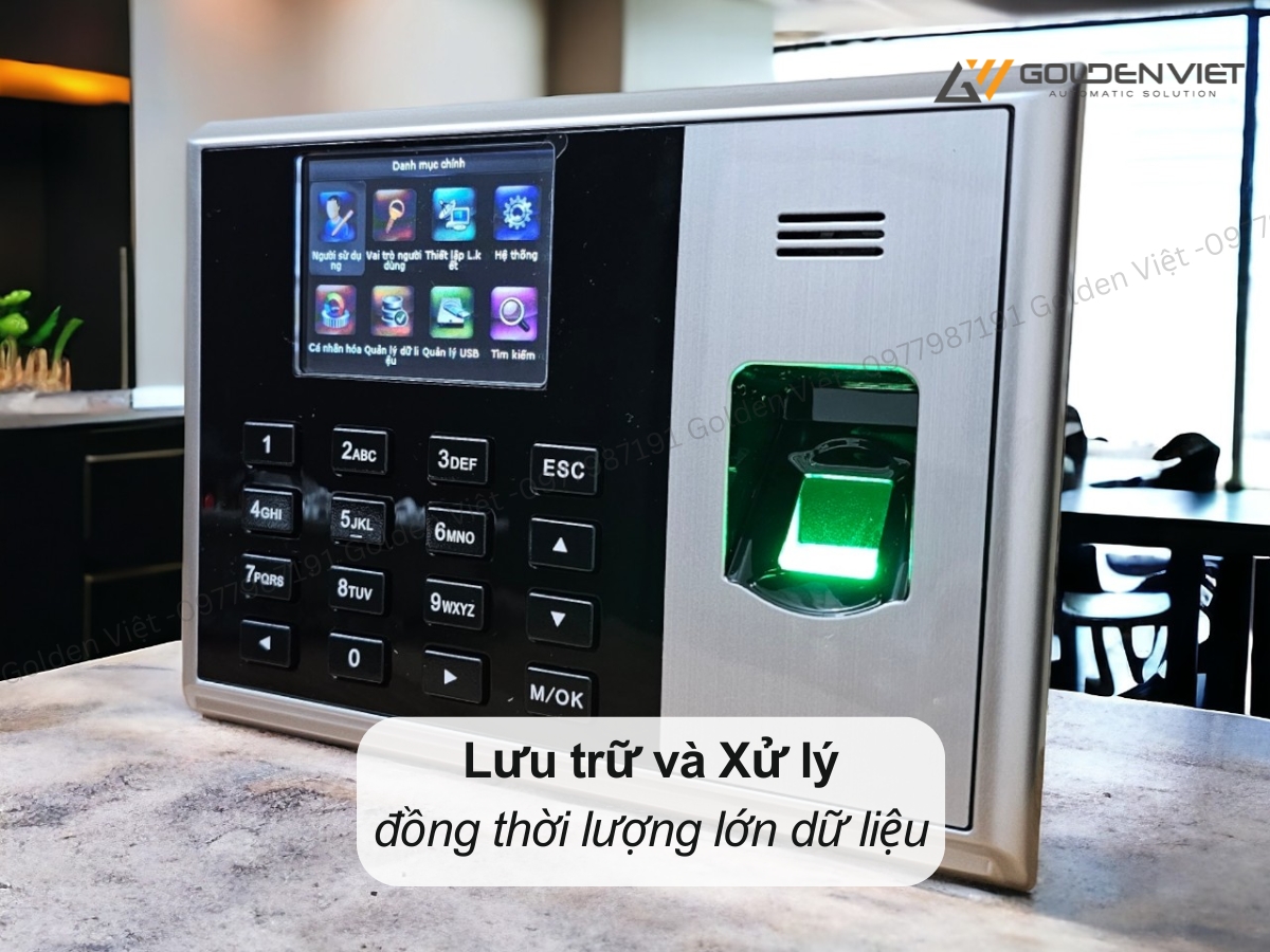 Ronald Jack 8300Pro có khả năng lưu trữ và xử lý đồng thời lượng lớn dữ liệu