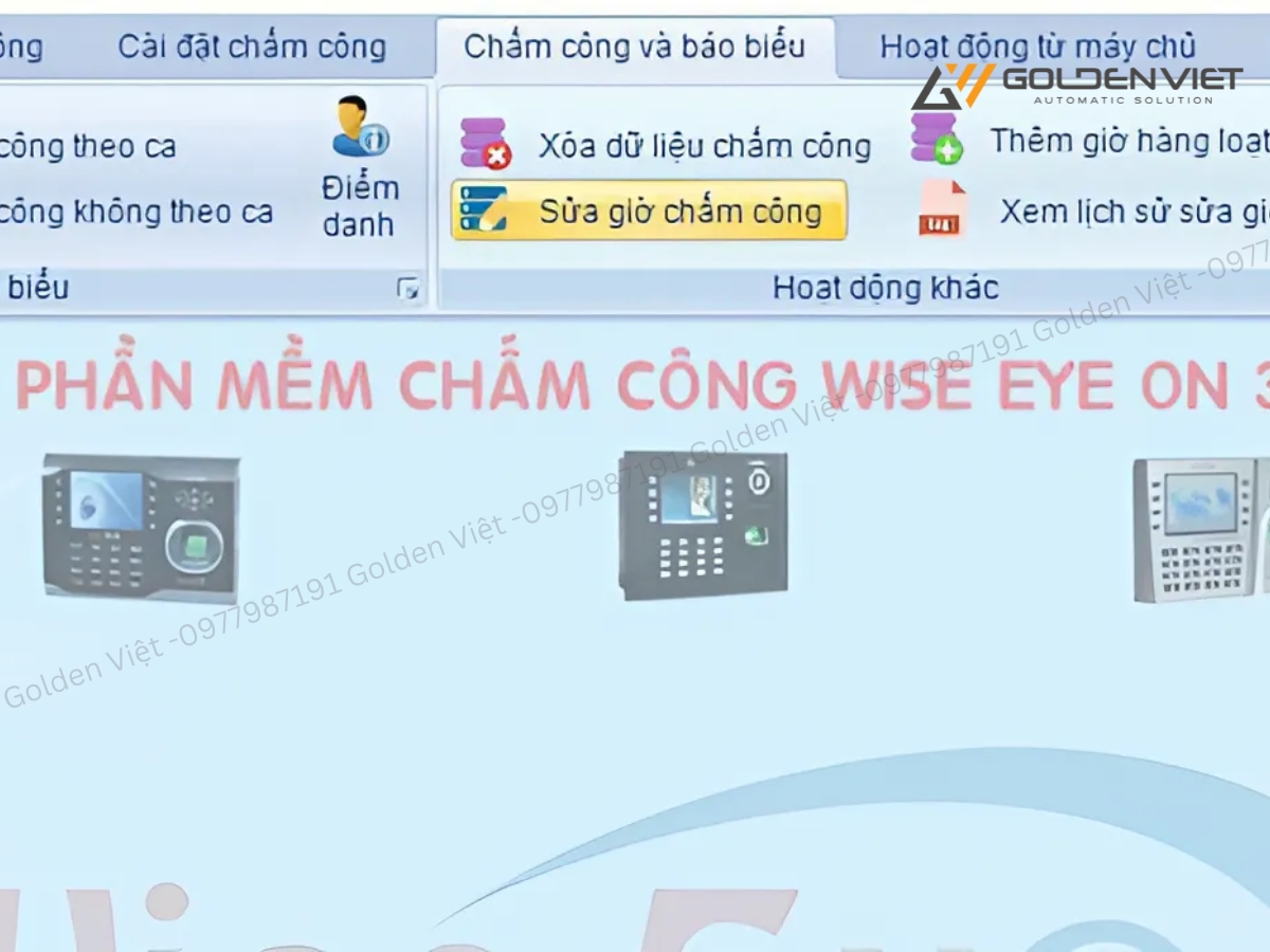 Cách chỉnh giờ trên phần mềm Wise Eye