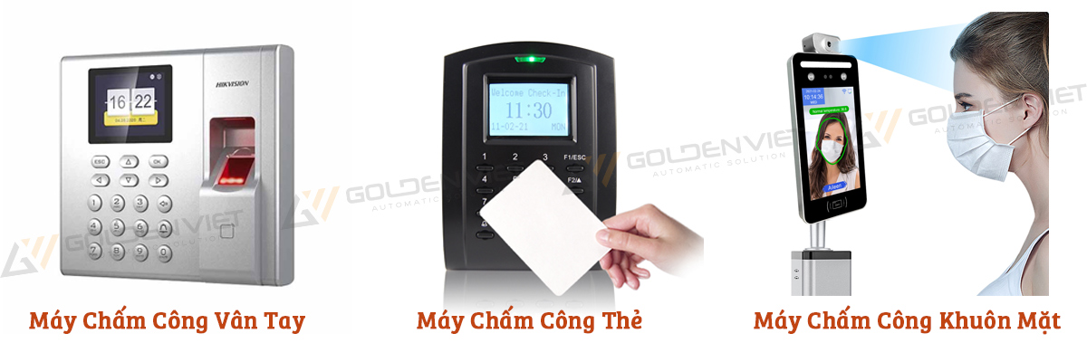 Phân loại máy chấm công 