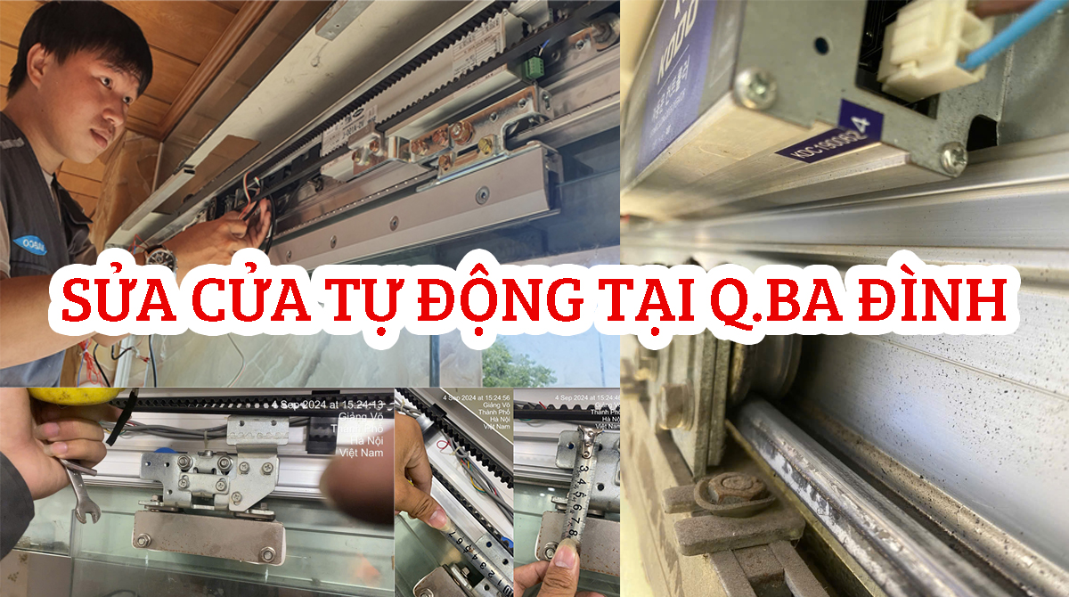 Dịch Vụ Sửa Chữa Cửa Tự Động Quận Ba Đình, Hà Nội